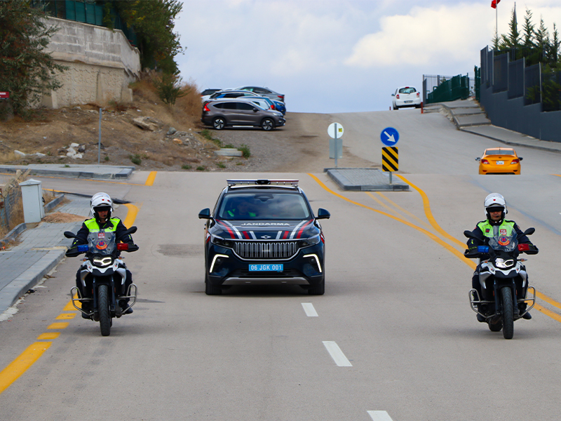 Jandarma Trafik ve Motorlu Trafik Timleri